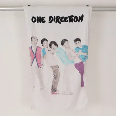 Strandlaken (Wit, Meerkleurig) van One Direction