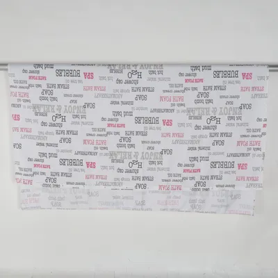 Duschdraperi (Vit, Flerfärgad) från ICA Home Polyester