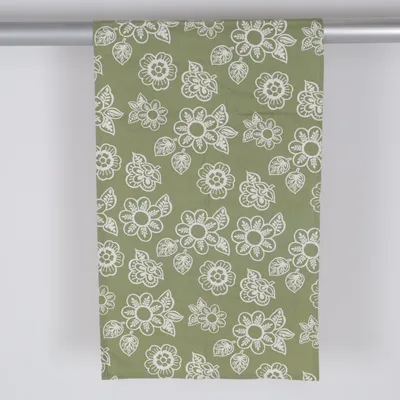 Table runner (Green, White) from Indiska Cotton