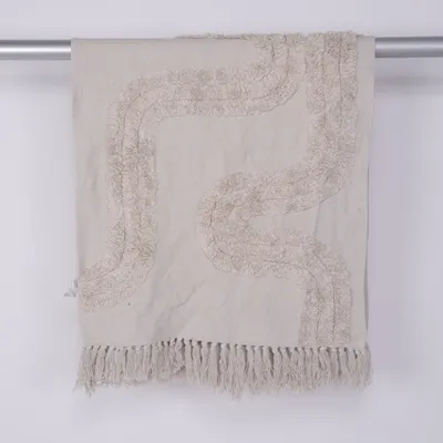 Kortluggad matta (Beige) från Home Creation Bomull