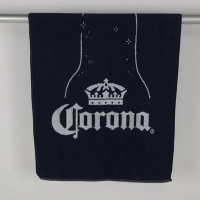 Handtuch (Blau, Weiß) von Corona