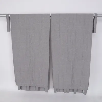 Rod pocket curtain (Gray) from IKEA Cotton