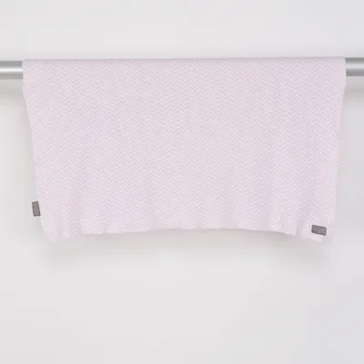 Couverture de bébé (Rose, Blanc) de Vinter & Bloom