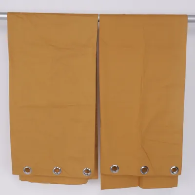 Eyelet curtain (Yellow) from Hemtex