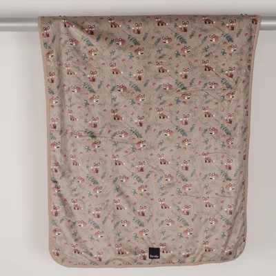 Couverture de bébé (Marron, Multicolore) de Elodie Polyester recyclé