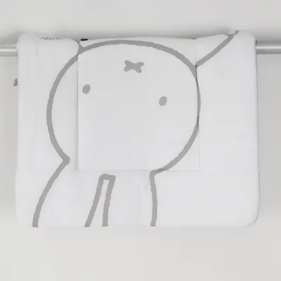 Puslepude (Hvid, Grå) fra Miffy