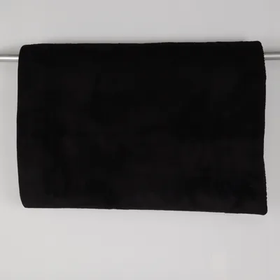 Laagpolig vloerkleed (Wit, Zwart) Polyester