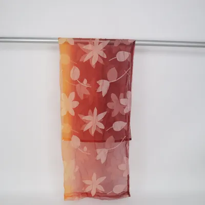 Gordijn aan roede (Rood, Meerkleurig)