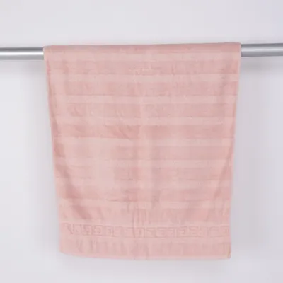 Bath towel (Pink) from Frottier Cawo Cotton