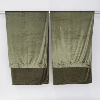 Blackout curtain (Green) Polyester