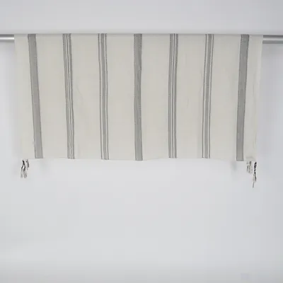 Tafelkleed (Wit, Zwart) van By Malene Birger Linnen, Wol