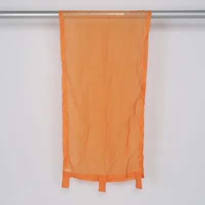 Gordijn aan roede (Oranje)