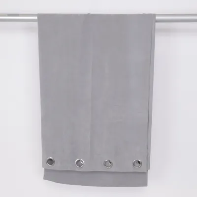 Öljettgardin (Grå) från Form Living Bomull, Polyester