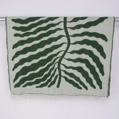 Plaid (Green, Gray) from Arket