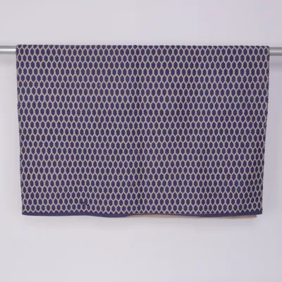 Vävd matta (Vit, Blå) från Broste Copenhagen