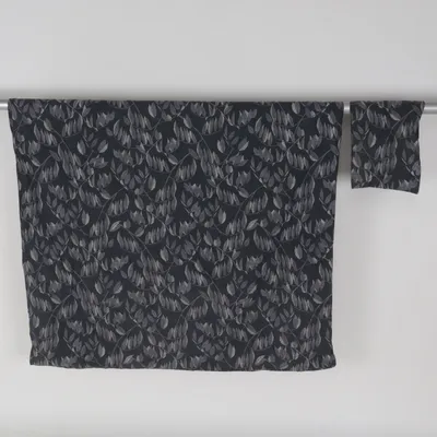 Bed set (Gray, Black) from Borganäs Cotton