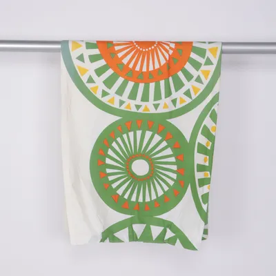 Gordijn aan roede (Beige, Meerkleurig) van Marimekko