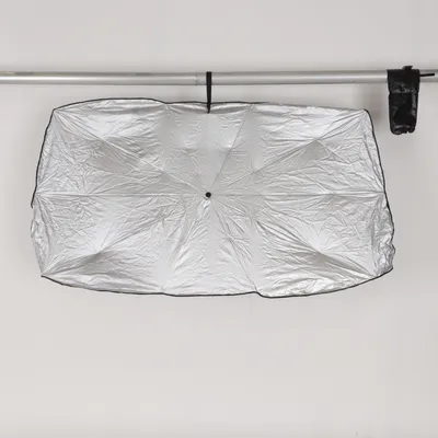 Pare soleil pour voiture (Noir, Argent)