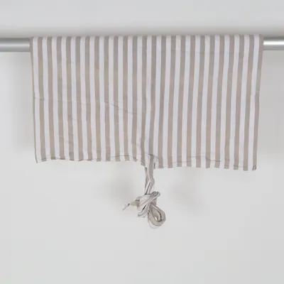 Roll-up curtain (Beige, White) from Jotex Cotton