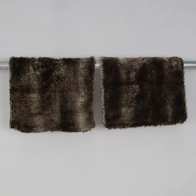 Pudebetræk (Brun, Beige) fra Tchibo Akryl, Polyester
