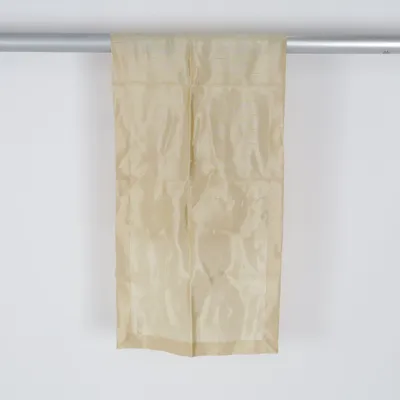 Chemin de table (Beige) de Sander Polyester, Viscose