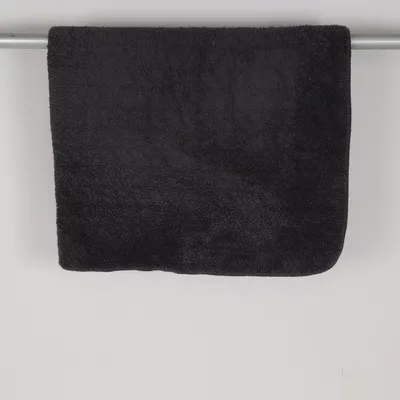 Deken (Grijs) van Home Creation Katoen, Gerecycled polyester