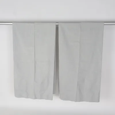 Rod pocket curtain (Gray) from Kirsch Polyester