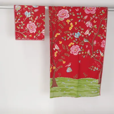 Parure de lit (Rouge, Vert, Multicolore) de Pip