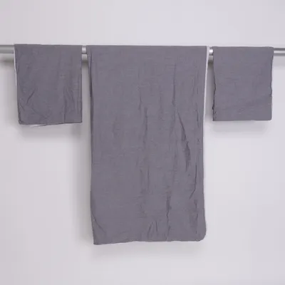 Bäddset (Grå, Vit) från Lidl Bomull