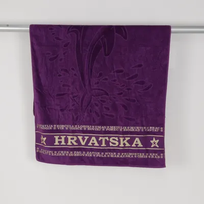 Bath towel (Purple) from Aqua di Mare Cotton