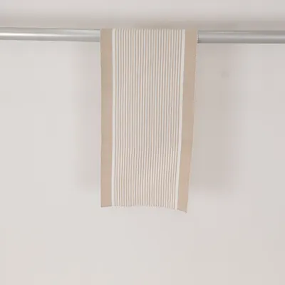 Table runner (Beige, White) from Boa Textil Cotton