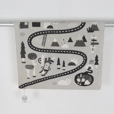 Speelkleed (Grijs, Zwart, Wit) van Södahl Katoen