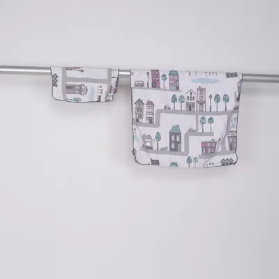 Parure de lit (Blanc, Violet, Multicolore) de Sebra Coton biologique