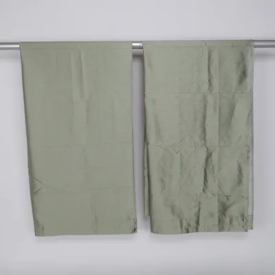 Gordijn aan roede (Groen) van Jotex Polyester