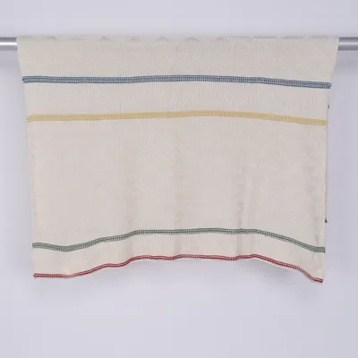 Pläd (Beige, Grön, Röd) från Åhléns Bomull, Ull