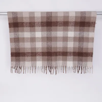 Pläd (Beige, Flerfärgad) från Lager 157 Polyester