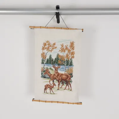 Väggbonad (Vit, Flerfärgad)