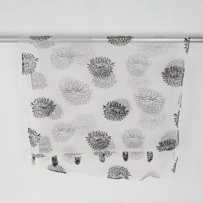 Rideau à œillets (Blanc, Noir) de Woolworth Polyamide