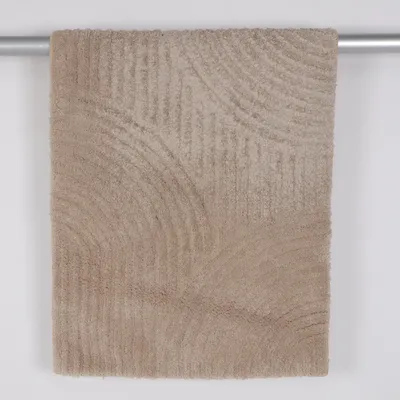 Tapis de salle de bain (Beige)