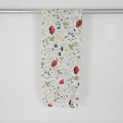 Gardinkappa (Vit, Flerfärgad) från Hemtex Bomull
