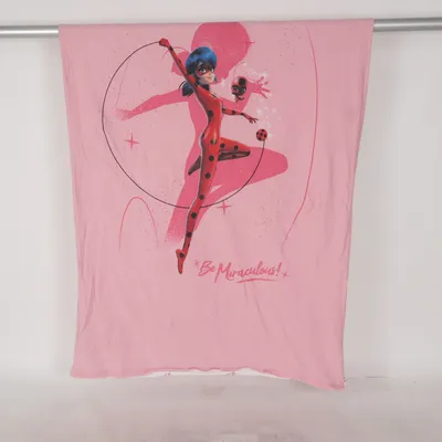 Housse de couette (Rose, Blanc) de Miraculous Coton