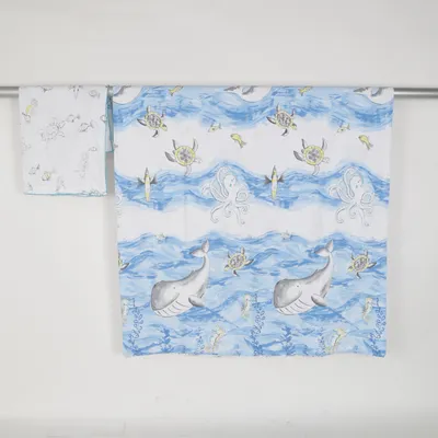 Bäddset (Vit, Blå, Flerfärgad) från Designers Guild Bomull