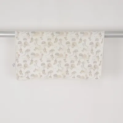 Baby deken (Wit, Beige, Meerkleurig) van Newbie by KappAhl Katoen
