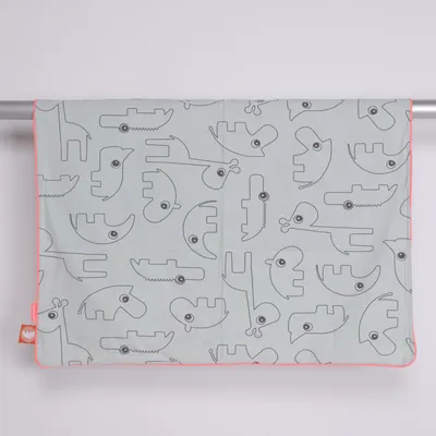 Påslakan (Grå, Flerfärgad) från Done by Deer