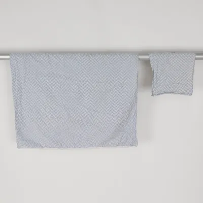 Duvet cover (Gray, White) from BLISS Sthlm Cotton