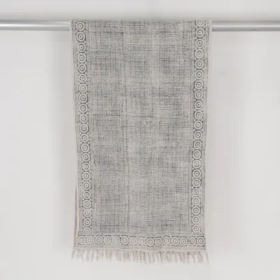 Short pile rug (Gray, Beige) from Svanefors Cotton