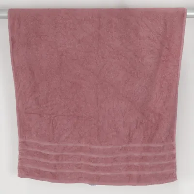Badhanddoek (Roze) van Classic Textile of Sweden Katoen