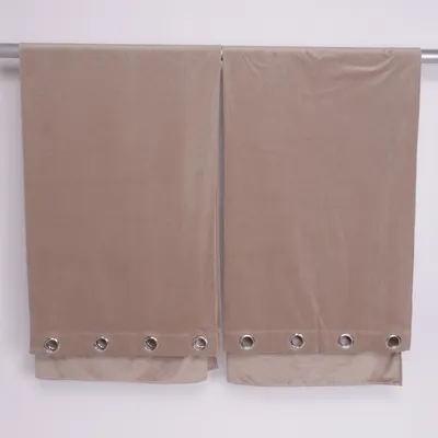 Öljettgardin (Beige) från Solbacka Hemtextil Polyester