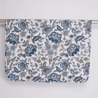 Bedspread (Blue, White, Multicolored) from Linvosges Polyester