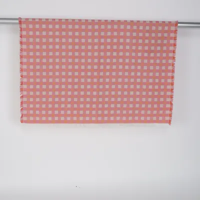 Filt (Rosa, Orange, Beige) från BRITA Merinoull, Polyamid, Återvunnen bomull